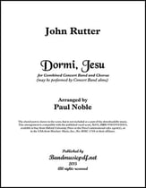 Dormi, Jesu Concert Band sheet music cover